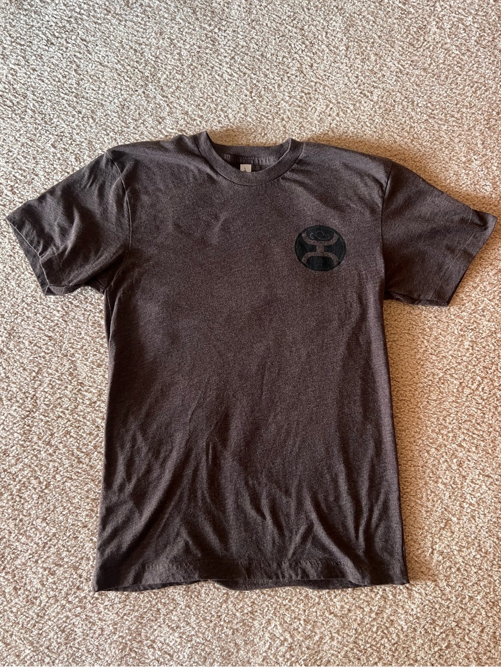Hooey Dark Brown Logo T-Shirt